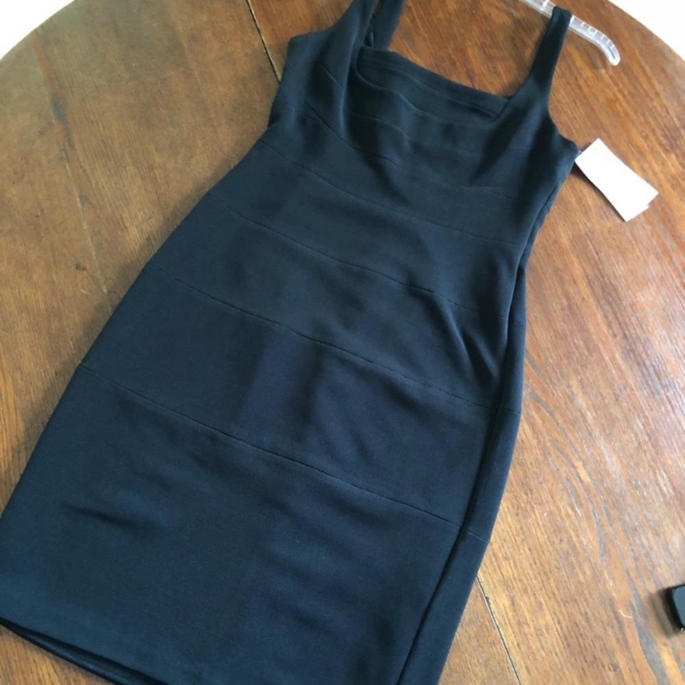 Sangria Bodycon Dress Party Gala LBD NWT Lined Zip